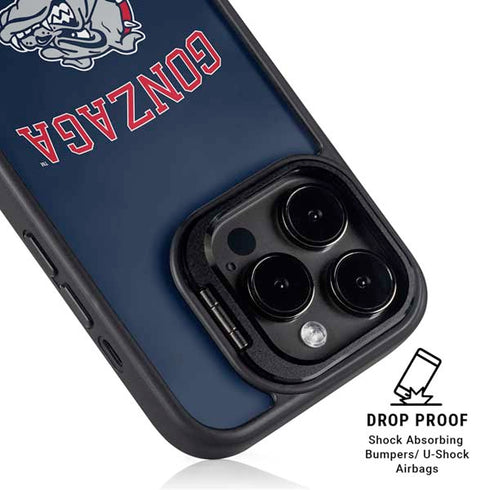 Gonzaga University Bulldogs iPhone 15 Pro Max Kickstand Case