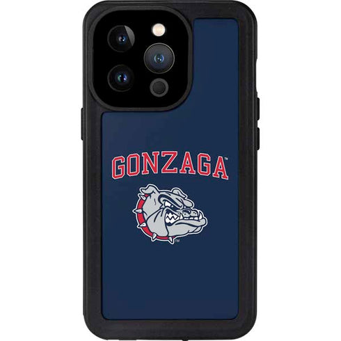 Gonzaga University Bulldogs iPhone 15 Pro Waterproof Case