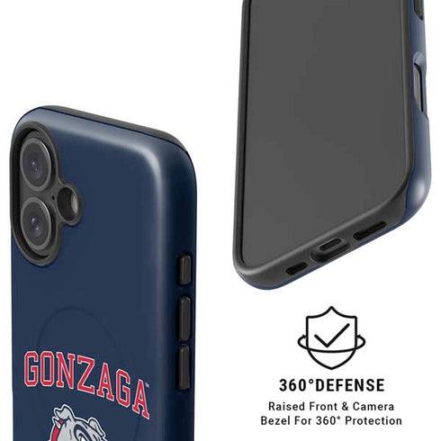 Gonzaga University Bulldogs iPhone 16 Magsafe Impact Case