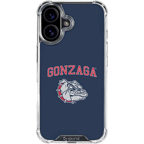 Gonzaga University Bulldogs iPhone 16 Plus Clear Case