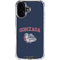 Gonzaga University Bulldogs iPhone 16 Plus Clear Case