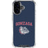 Gonzaga University Bulldogs iPhone 16 Plus Clear Case