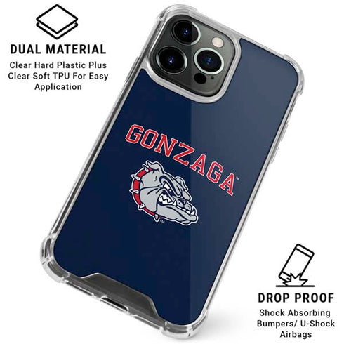 Gonzaga University Bulldogs iPhone 16 Pro Clear Case