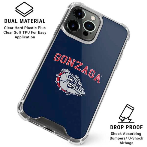 Gonzaga University Bulldogs iPhone 16 Pro Max Clear Case