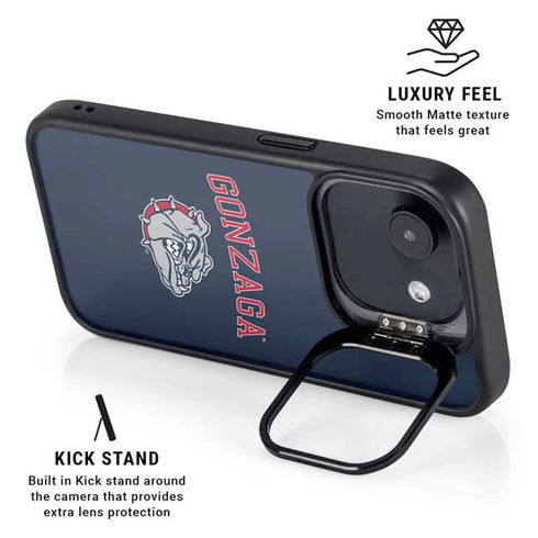 Gonzaga University Bulldogs iPhone 16e Kickstand Case