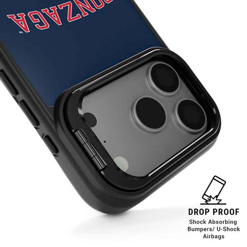 Gonzaga University Bulldogs iPhone 17 Pro Kickstand Case