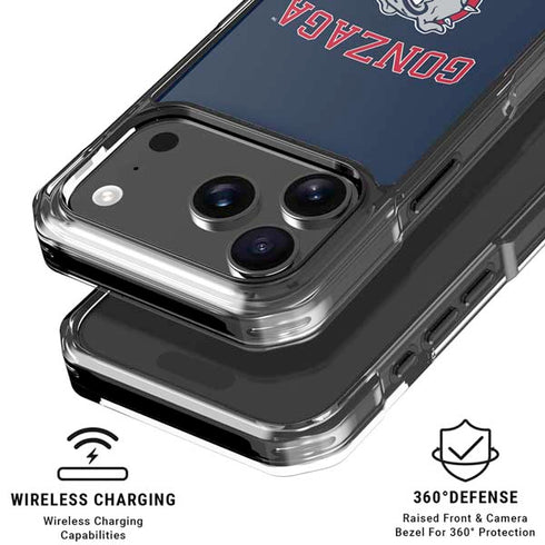 Gonzaga University Bulldogs iPhone 18 Pro Clear Case
