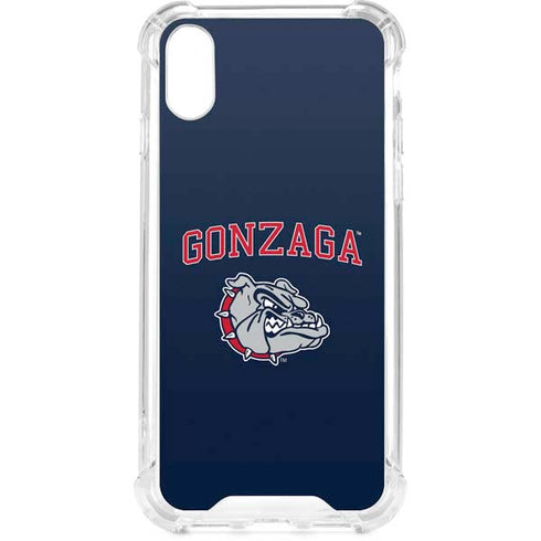 Gonzaga University Bulldogs iPhone XS Clear Case