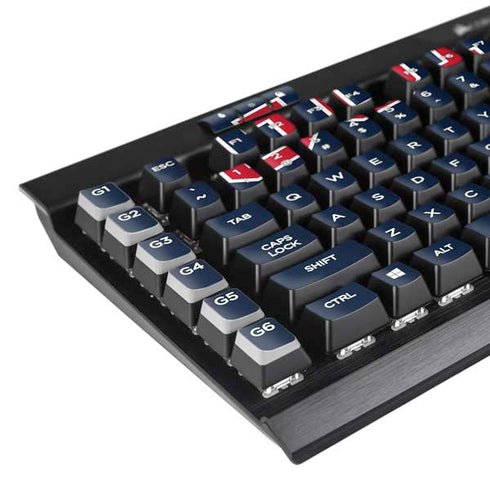 Gonzaga University Bulldogs K95 RGB PLATINUM Mechanical Gaming Keyboard Skin