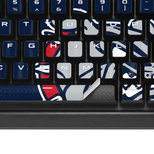 Gonzaga University Bulldogs K95 RGB PLATINUM Mechanical Gaming Keyboard Skin