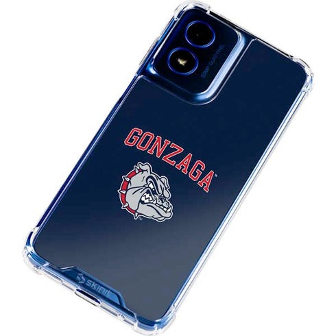 Gonzaga University Bulldogs Moto G 5G (2024) Clear Case
