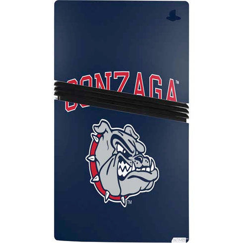 Gonzaga University Bulldogs PS5 Pro Console Skin