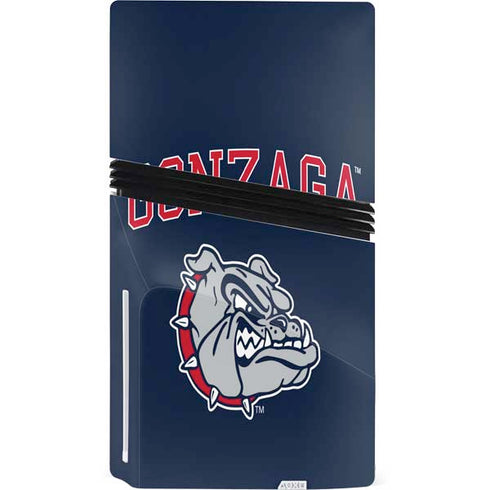 Gonzaga University Bulldogs PS5 Pro Disk Console Skin