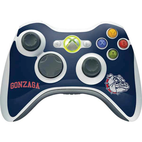 Gonzaga University Bulldogs Xbox 360 Wireless Controller Skin
