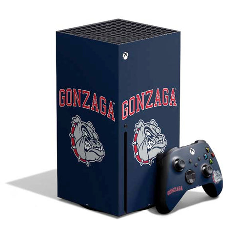 Gonzaga University Bulldogs Xbox Series X Bundle Skin