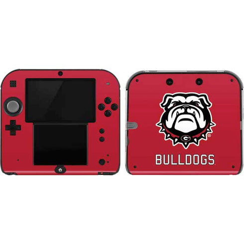 University of Georgia Bulldogs Logo Nintendo Skins
