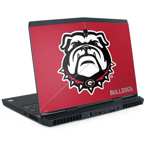 University of Georgia Bulldogs Logo Dell Alienware Skin