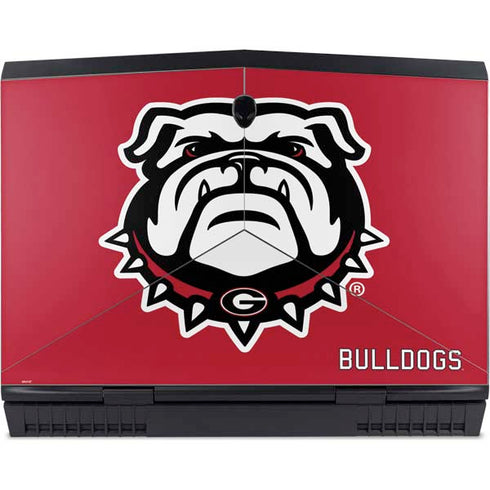 University of Georgia Bulldogs Logo Dell Alienware Skin