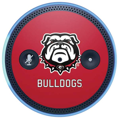 University of Georgia Bulldogs Logo Amazon Echo Skin