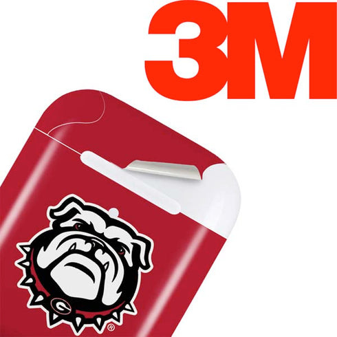 University of Georgia Bulldogs Logo Apple AirPods 2 Skin