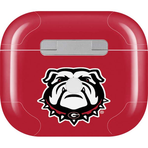 University of Georgia Bulldogs Logo Apple AirPods (3rd Gen 2021) Skin