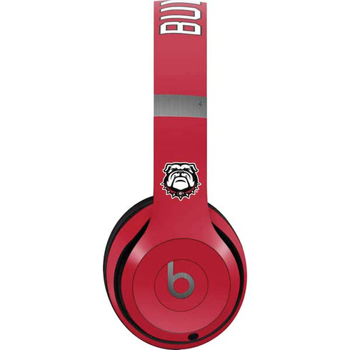 University of Georgia Bulldogs Logo Beats Solo 4 Wireless Headphones Skin