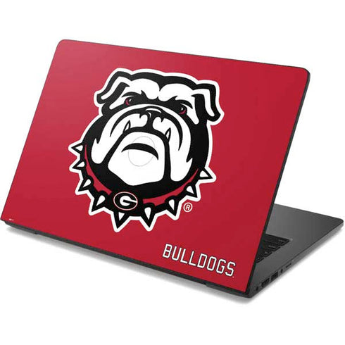 University of Georgia Bulldogs Logo Dell Chromebook Skin