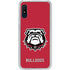 University of Georgia Bulldogs Logo Galaxy A10e Clear Case
