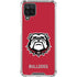 University of Georgia Bulldogs Logo Galaxy A12 Clear Case