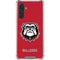 University of Georgia Bulldogs Logo Galaxy A17 Clear Case