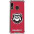 University of Georgia Bulldogs Logo Galaxy A30 Clear Case