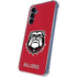 University of Georgia Bulldogs Logo Galaxy A35 5G Clear Case
