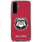 University of Georgia Bulldogs Logo Galaxy A36 5G Clear Case