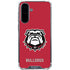 University of Georgia Bulldogs Logo Galaxy A36 5G Clear Case