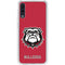 University of Georgia Bulldogs Logo Galaxy A50 Clear Case