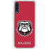 University of Georgia Bulldogs Logo Galaxy A50 Clear Case