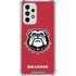 University of Georgia Bulldogs Logo Galaxy A53 5G Clear Case