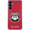 University of Georgia Bulldogs Logo Galaxy A55 5G Clear Case