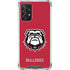 University of Georgia Bulldogs Logo Galaxy A72 5G Clear Case