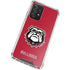 University of Georgia Bulldogs Logo Galaxy A72 5G Clear Case