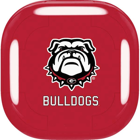 University of Georgia Bulldogs Logo Galaxy Buds Live Skin