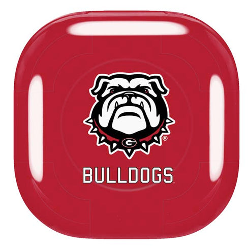 University of Georgia Bulldogs Logo Galaxy Buds Live Skin