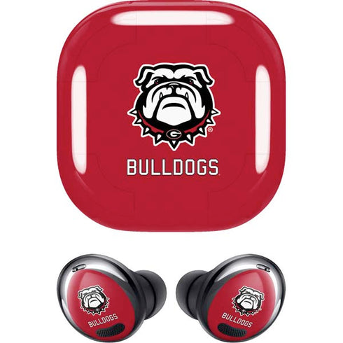 University of Georgia Bulldogs Logo Galaxy Buds Pro Skin