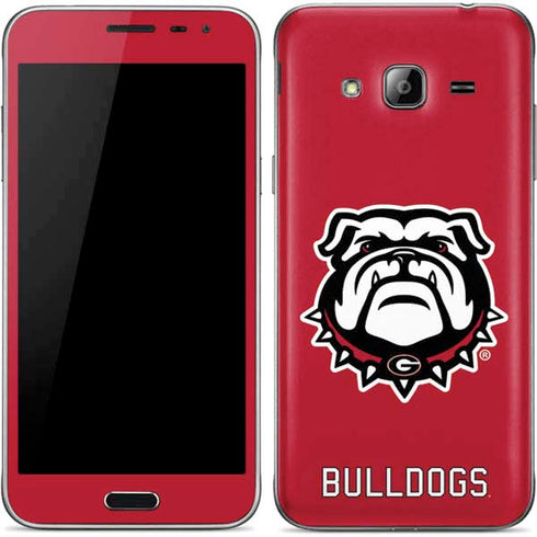 University of Georgia Bulldogs Logo Galaxy J3 Skin