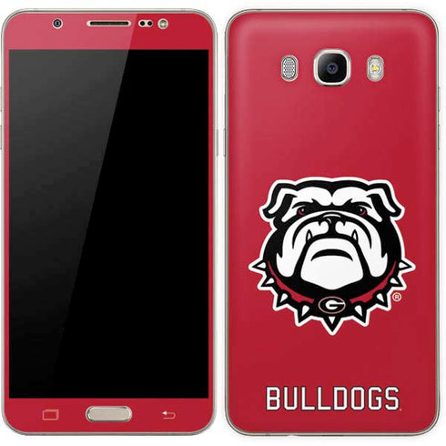 University of Georgia Bulldogs Logo Galaxy J7 Skin