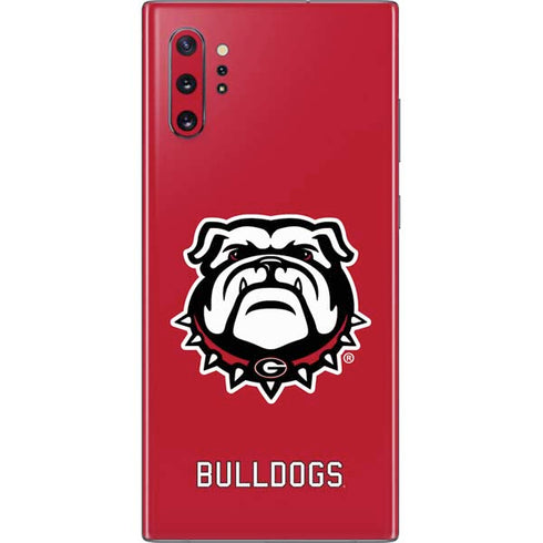 University of Georgia Bulldogs Logo Galaxy Note 10 Plus Skin