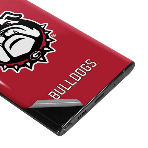 University of Georgia Bulldogs Logo Galaxy Note 10 Plus Skin