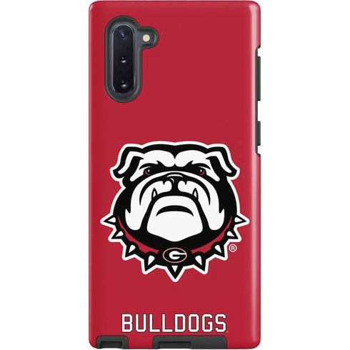 University of Georgia Bulldogs Logo Galaxy Cases