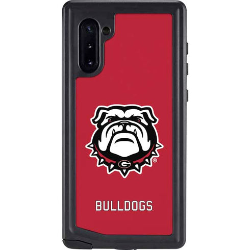 University of Georgia Bulldogs Logo Galaxy Cases