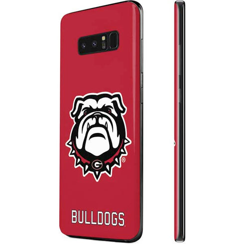 University of Georgia Bulldogs Logo Galaxy Note 8 Skin